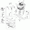 Viking Benzinrasenmäher MB 500 Ersatzteile D - Motor, Messer