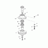 Viking Benzin GB 370.1 S Ersatzteile E - Messerwelle