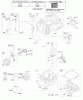 Viking B & S 12. . . 12Q502-0194-B1 Ersatzteile C - Nockenwelle, Kurbelwelle, Zylinder, Motors