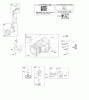 Viking B & S 31. . . 31G777-0120-E1 Ersatzteile C - Nockenwelle, Kurbelwelle, Zylinder, Bedien