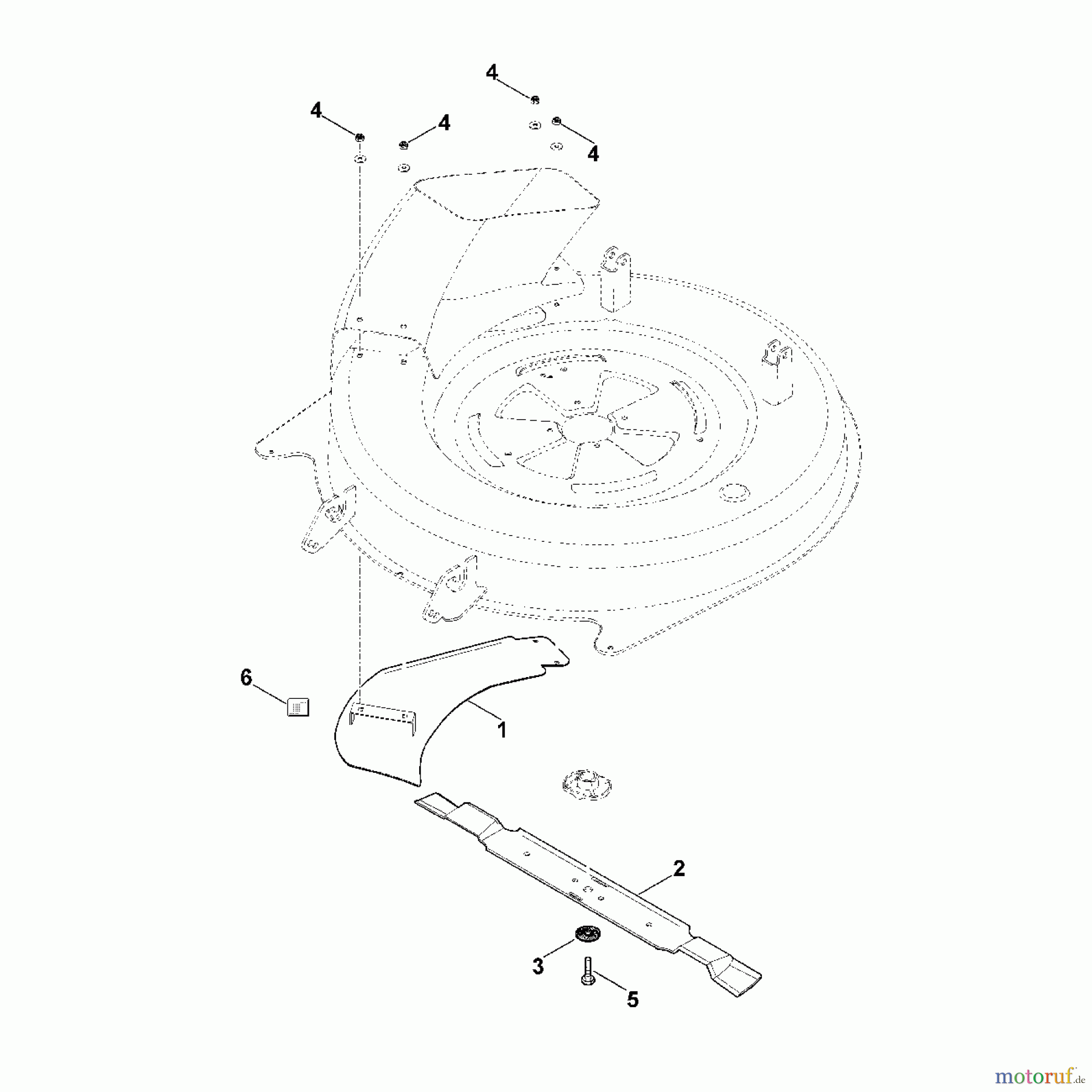  Viking Rasentraktoren Zubehör Rasentraktoren AMK 082  Mulch - Kit 80 cm A - Mulch Kit