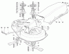 Viking Aufsitzmäher MT 585 Ersatzteile I - Mähwerk - 2