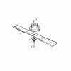 Viking Benzinrasenmäher MB 140, MB 160 Ersatzteile C - Motor, Messer