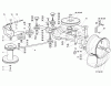 Viking Aufsitzmäher MT 745 Ersatzteile F - Getriebe