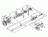 Viking Rasenlüfter RL 455 B Ersatzteile B - Messerwelle
