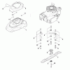 Viking Benzinrasenmäher MB 4.0 R Ersatzteile D - Motor, Messer