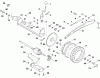 Viking Benzinrasenmäher MB 858 Ersatzteile E - Hinterachse, Differential