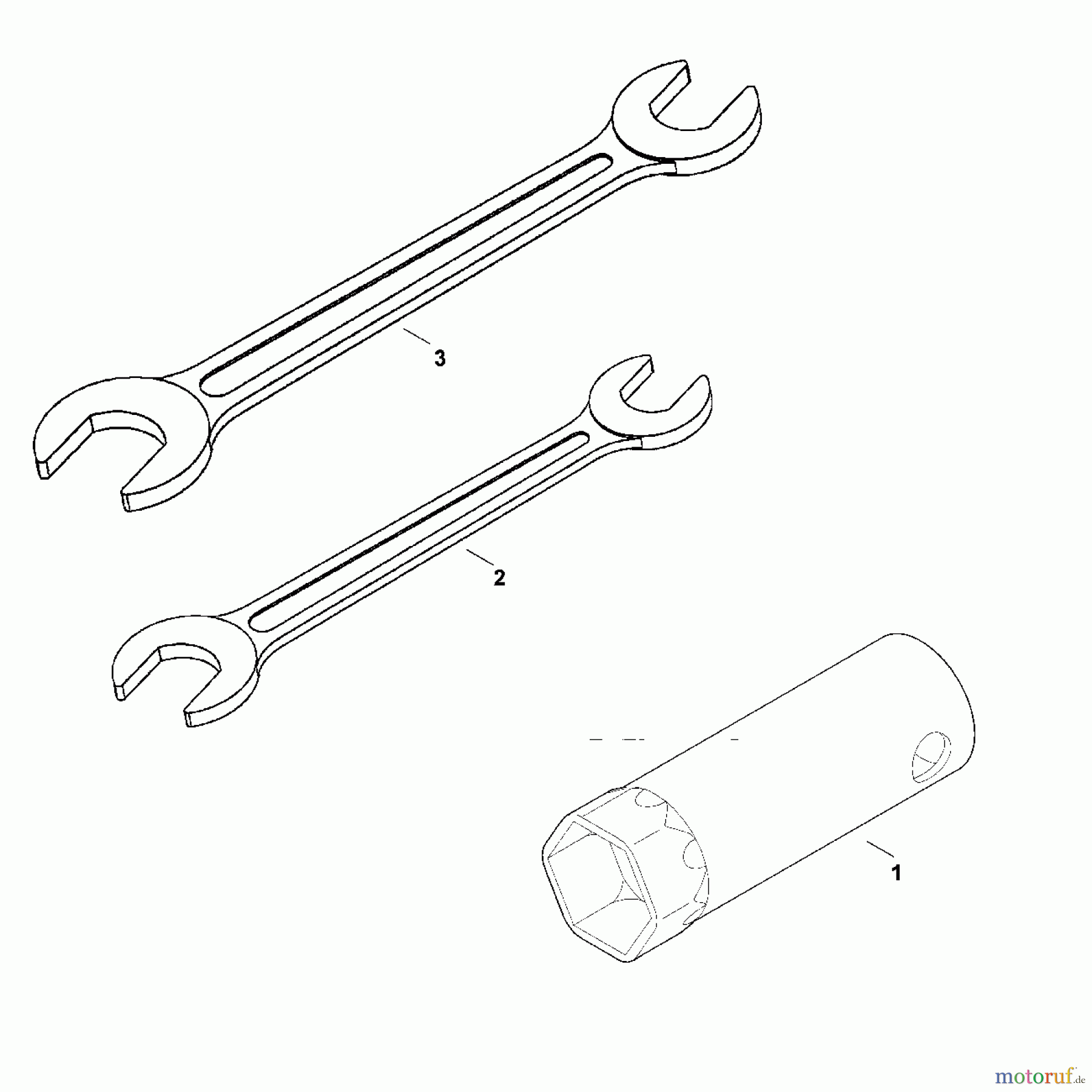  Viking Rasenmäher Benzinrasenmäher MB 6 RH H - Werkzeuge