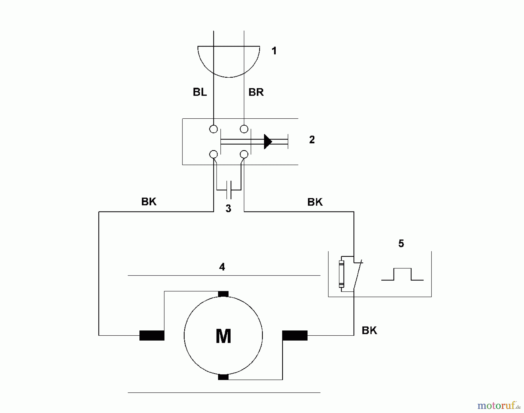 Viking Handgeführte Elektrogeräte Heckenschneider Elektro HEL 700, 700 K I - Schaltplan