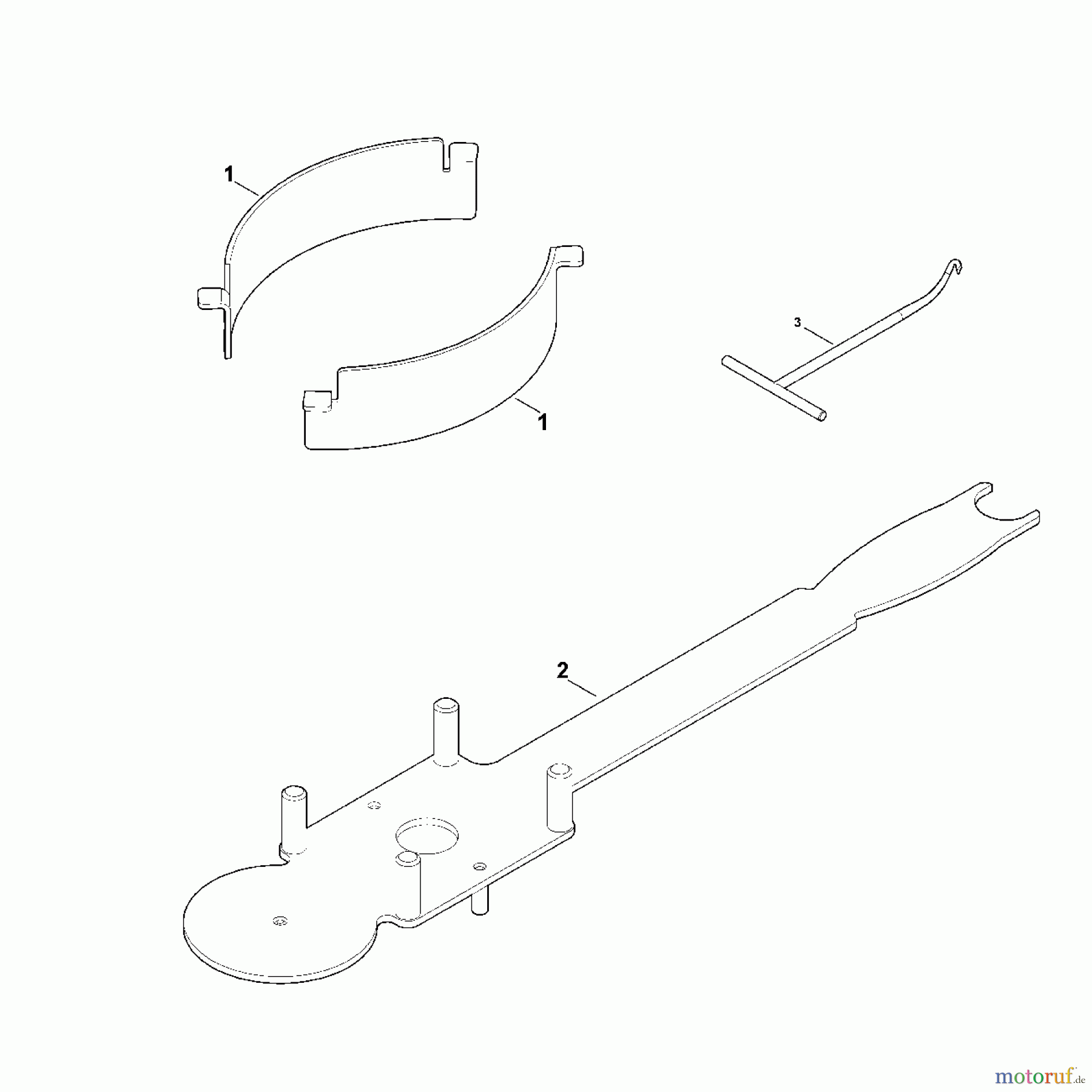 Viking Rasenmäher Benzinrasenmäher MB 4.0 RTP G - Sonderwerkzeug