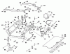 Viking Mähwerke ASM 836 (MF 860, 880, 890 PRO) Ersatzteile A - Gehäuse, Aufhängung