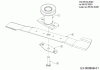 MTD Smart 53 SPO 12C-PCJ6600 (2020) Ersatzteile Messer, Messeraufnahme bis 06.02.2020