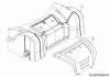 MTD LMEX 46 KHT 12C-TH7D682 (2019) Ersatzteile Abdeckung Vorderachse
