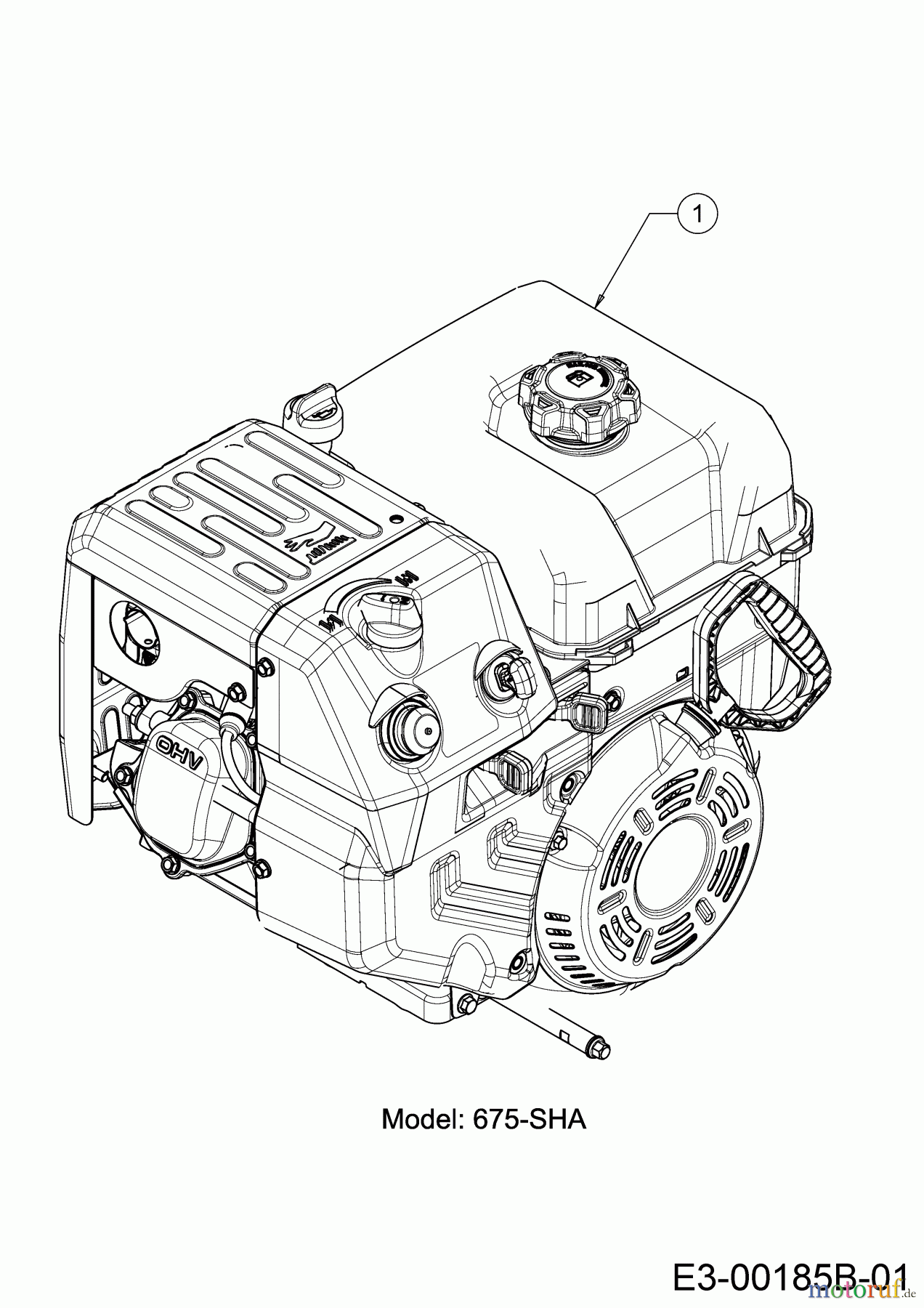 MTD Schneefräsen Optima ME 66 T 31BY7FT3678 (2021) Motor MTD