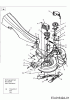 Lawnflite 705 13AP508E611 (2002) Ersatzteile Mähwerk E (36"/92cm) mit 1 Spannrolle