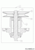 Helington H 92 H 13A871KE686 (2020) Ersatzteile Messerspindel 618-0324D / 918-0324D