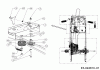 Helington H 105 HK 13AG71KN686 (2019) Ersatzteile Keilriemen Fahrantrieb, Spannrolle, Umlenkrolle