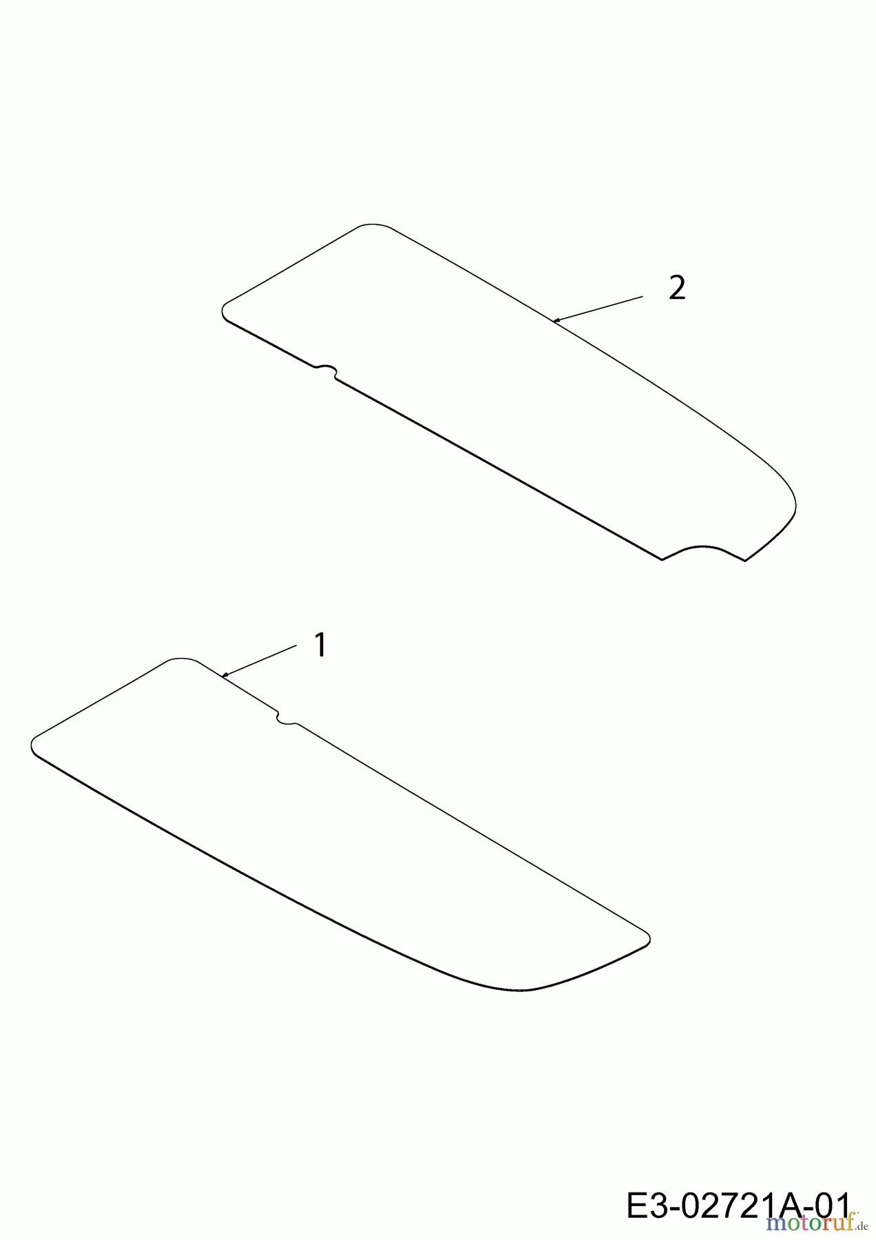 Helington Rasentraktoren H 92 H 13A871KE686 (2020) Trittbrettbelag