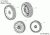 MTD Smart 53 SPBS 12B-PY5L600 (2019) Ersatzteile Räder ab 11.02.2019
