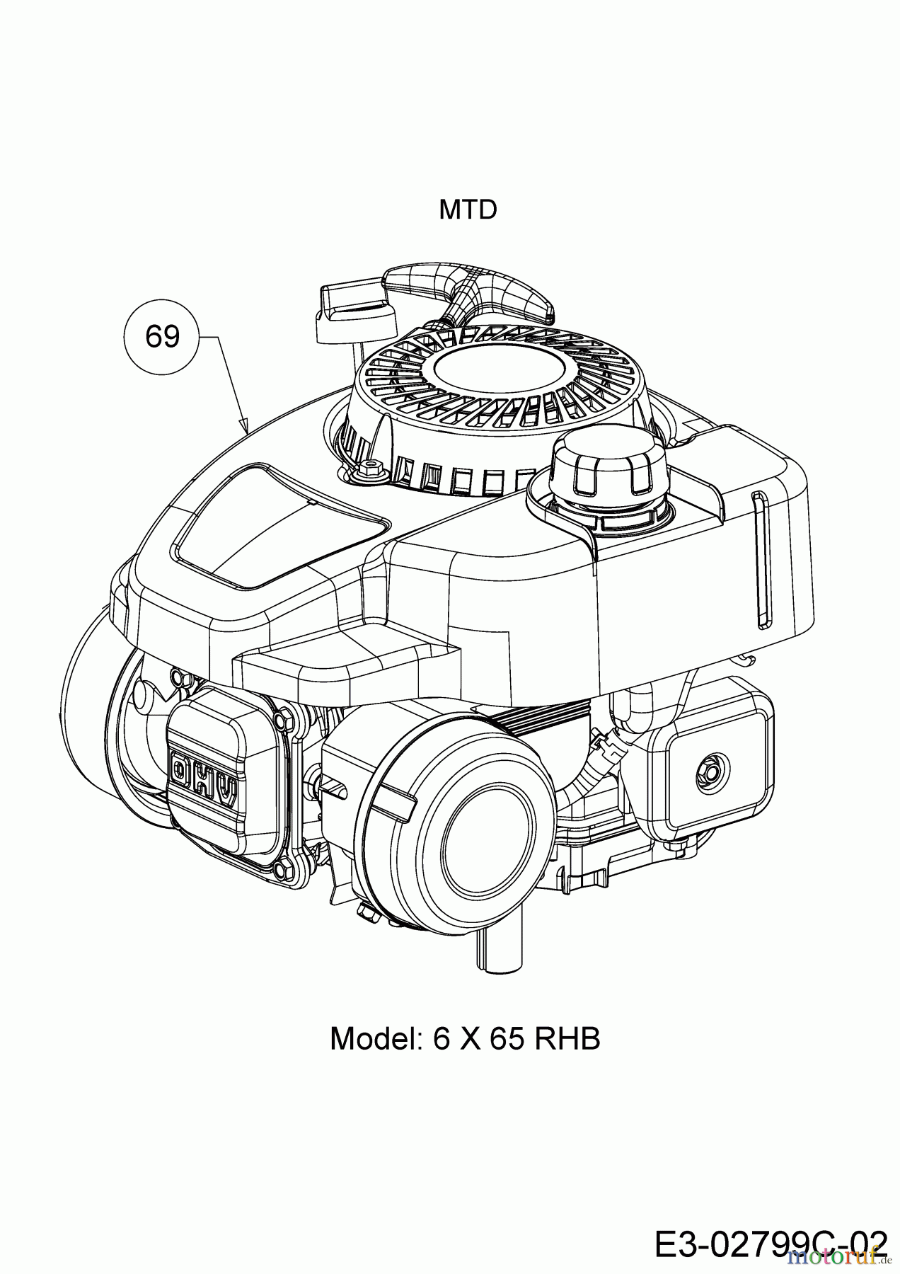 MTD Motormäher mit Antrieb Smart 46 SPOE 12BETCS7600 (2020) Motor MTD