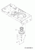 MTD Smart RC 125 13IH76KC600 (2020) Ersatzteile Motorkeilriemenscheibe