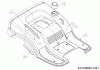MTD DL 92 T 13I2765E677 (2019) Ersatzteile Sitzwanne