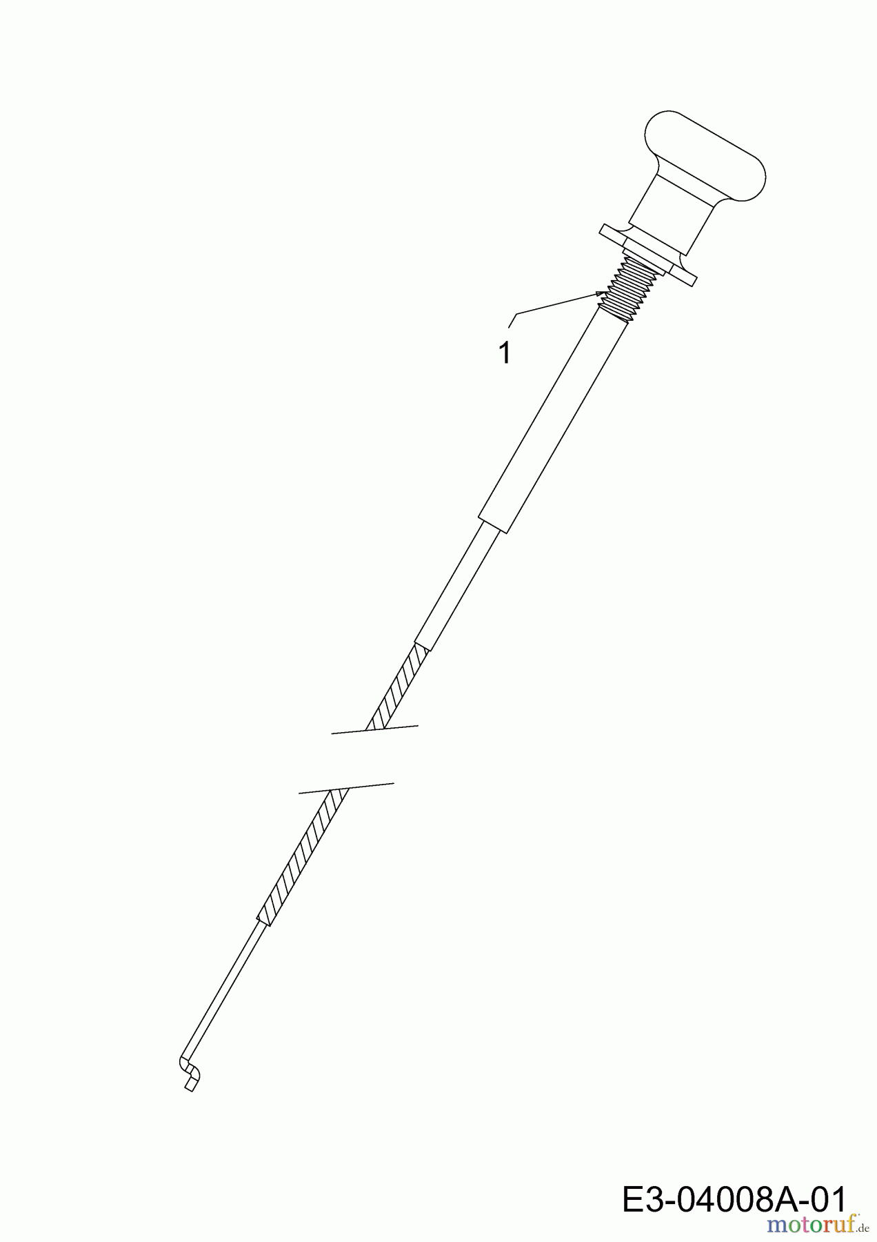 Helington Rasentraktoren H 96 H 13A879KG686 (2020) Chokezug