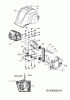 MTD VE 40 16CF5AEA600 (2019) Ersatzteile Elektromotor, Keilriemen
