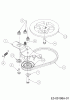 MTD T/245 21D-25MC678 (2019) Ersatzteile Hackantrieb