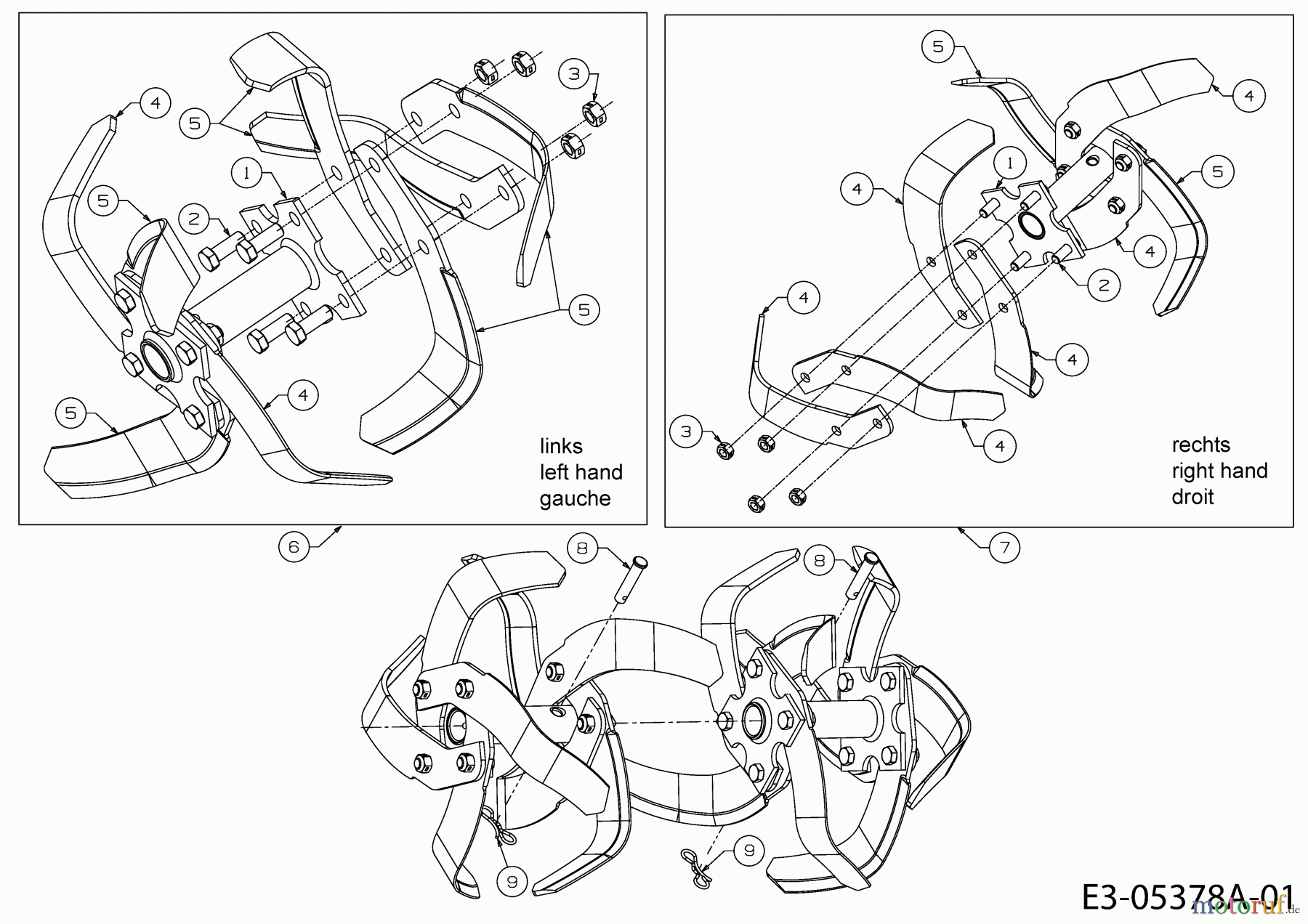 MTD Motorhacken T/405 M 21AA46M3678 (2019) Hacksterne