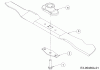 MTD Smart 53 MB 11A-A05B600 (2020) Ersatzteile Messer, Messeraufnahme