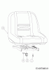 MTD Z 170 DH 17AMCACS678 (2019) Ersatzteile Sitz