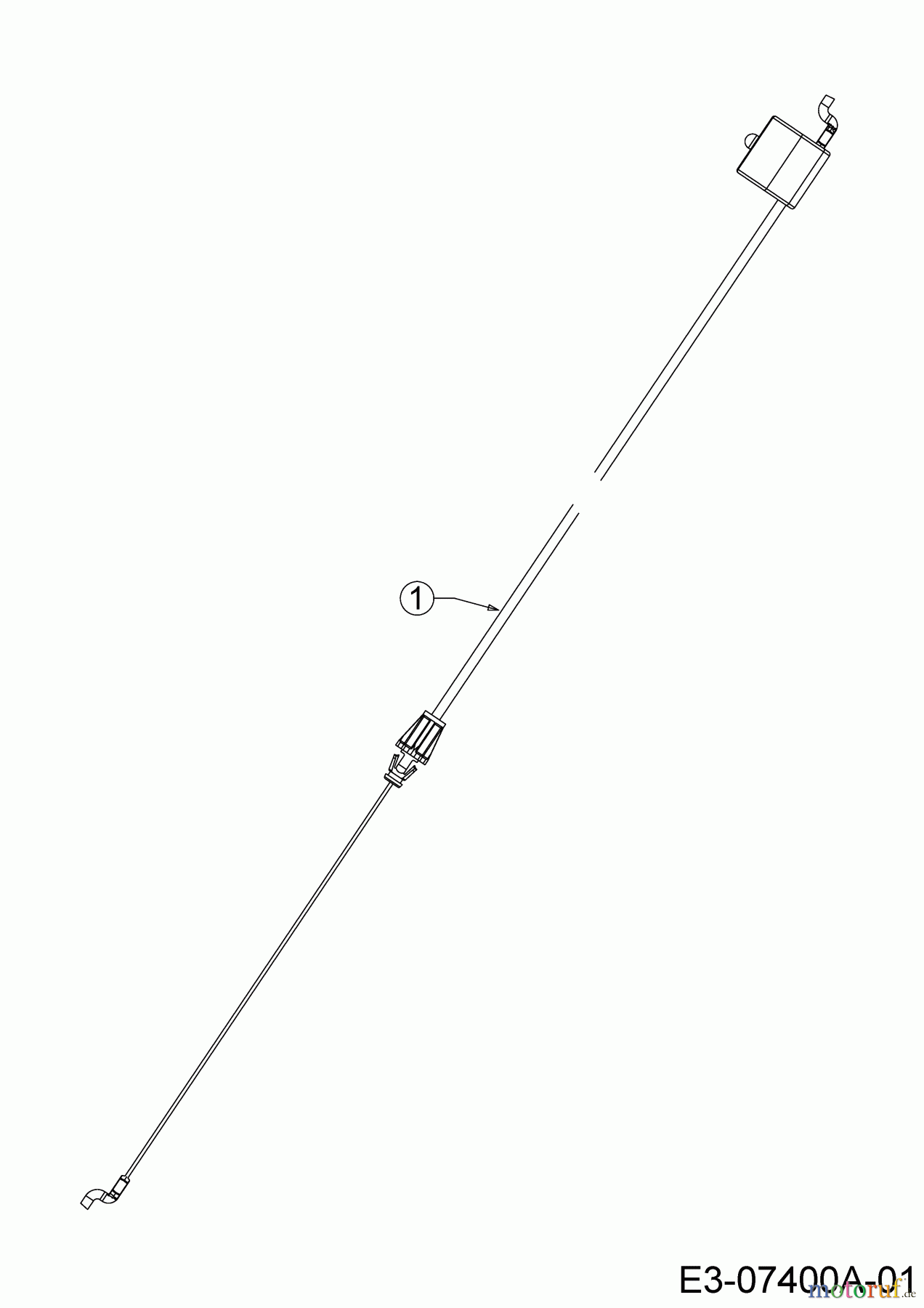 MTD Motormäher Smart 51 BO 11B-02SH600 (2020) Bremszug