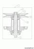Helington H 96 H 13A879KG686 (2020) Ersatzteile Messerspindel 618-04456B