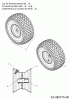 Fair Way FW 96 13CH761F617 (2014) Ersatzteile Räder vorne 15x6 nur für Seriennummer mit ...B