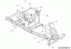 MTD Minirider 60 RDHE 13B521SC600 (2020) Ersatzteile Rahmen