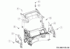 MTD LMEX 53 K 12B-PH7D682 (2019) Ersatzteile Abdeckung hinten, Holmbraketten