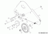 MTD Optima ME 66 T 31BY7FT3678 (2021) Ersatzteile Raupenantrieb rechts
