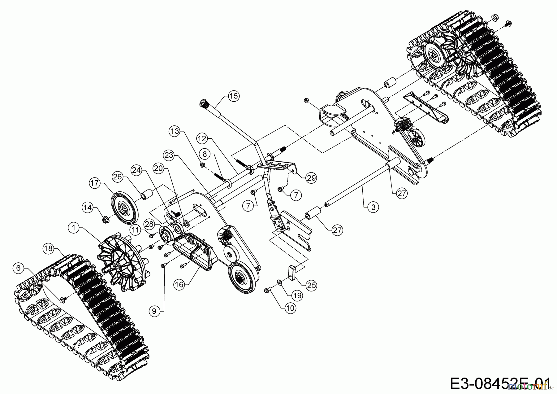 MTD Schneefräsen Optima ME 66 T 31BY7FT3678 (2021) Raupenantrieb