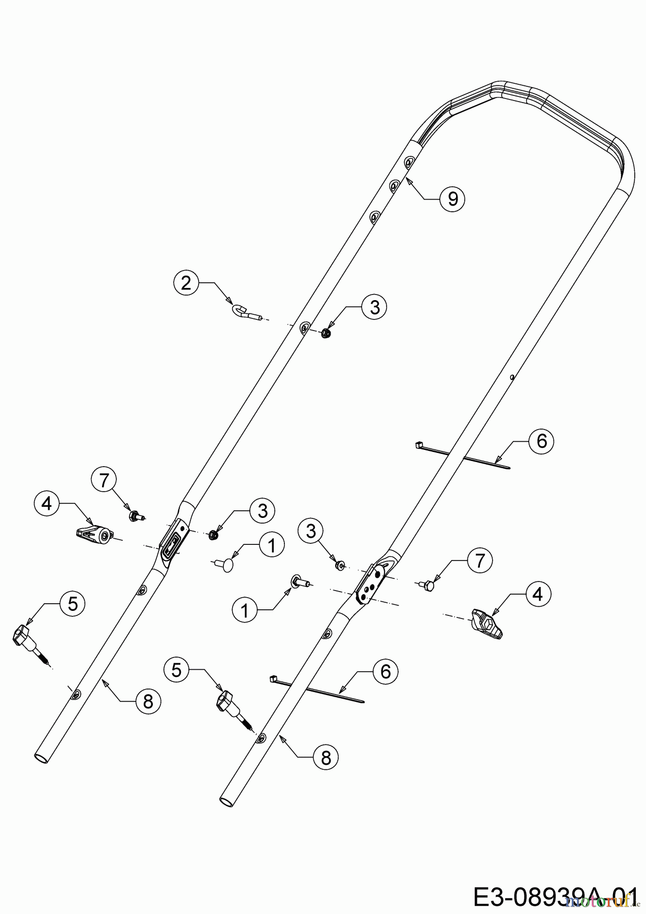 MTD Motormäher Smart 53 MB 11A-A05B600 (2020) Holm