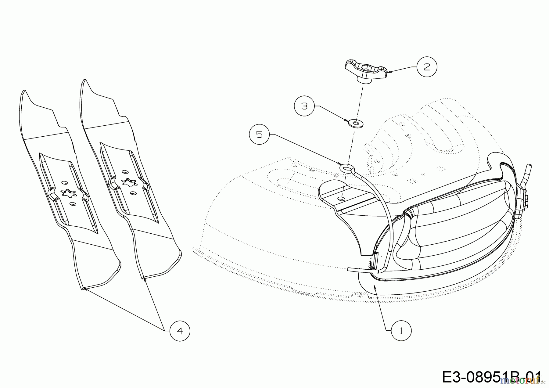 MTD Zero Turn Z 170 DH 17AMCACS678 (2019) Mulch Kit