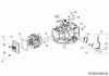 MTD-Motoren 1X65RHA 752Z1X65RHA (2019) Ersatzteile Reglerhebel, Ventildeckel