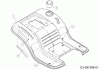 MTD BE 96 T 13IH76KF648 (2019) Ersatzteile Sitzwanne