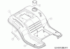 MTD 96 13A7765F600 (2019) Ersatzteile Sitzwanne