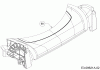 MTD Smart 53 MB 11A-A05B600 (2020) Ersatzteile Abdeckung Vorderachse