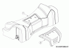 MTD SP 53 HWB 500 12A-PF5C600 (2019) Ersatzteile Abdeckung Vorderachse