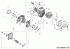 MTD 1043 AVS 41AD71YB678 (2019) Ersatzteile Auspuff, Luftfilter, Vergaser