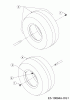 MTD Smart RE 130 H 13A771KE600 (2020) Ersatzteile Räder hinten