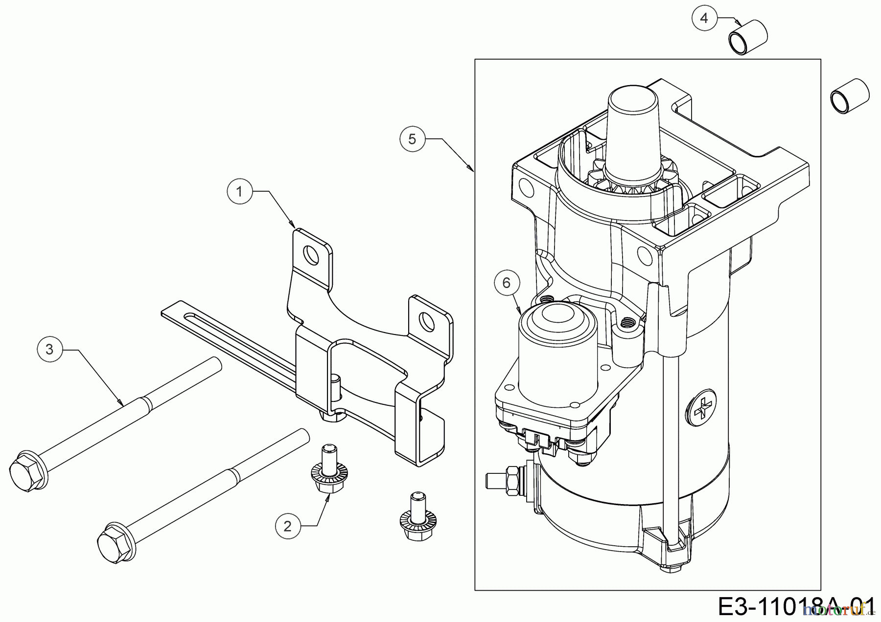MTD-Motoren Vertikal 9Q78XU 752Z9Q78XU (2020) Elektrostarter
