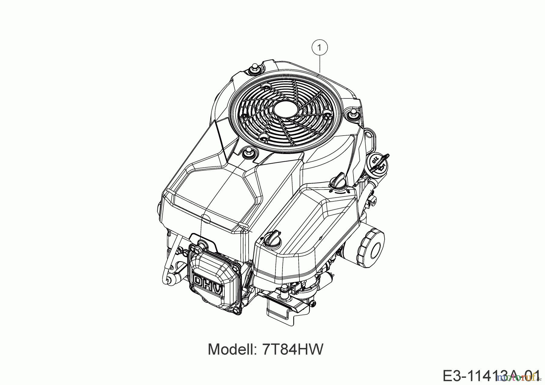  Dormak Rasentraktoren TXT 36 DK 13A776SE699  (2020) Motor